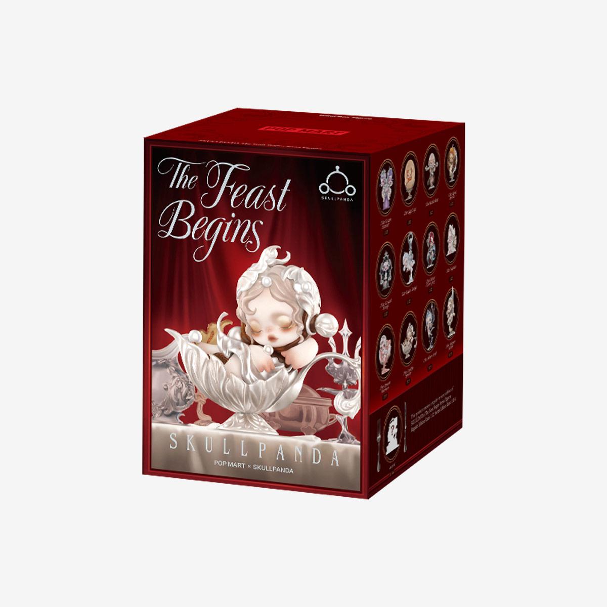 SKULLPANDA – The Feast Begins Series | Blind Box Art Figures | 1‑Pack or Full 12‑Piece Set Multicolor 1 Pack