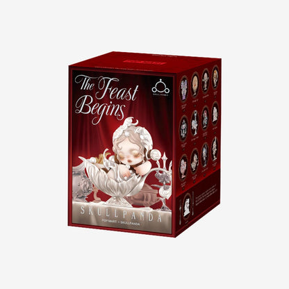 SKULLPANDA – The Feast Begins Series | Blind Box Art Figures | 1‑Pack or Full 12‑Piece Set Multicolor 1 Pack