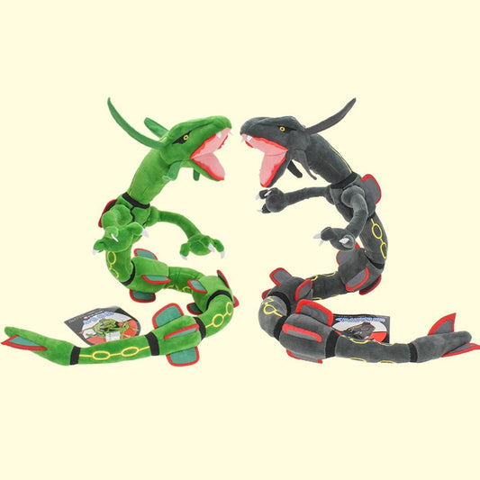 75cm Pokémon Sky Dragon Plush – Rayquaza | Soft Stuffed Anime Doll | Kawaii Dragon Toy