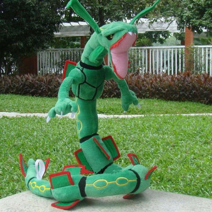 Rayquaza Plush Toy | Legendary Pokémon Plush • Soft Dragon Figure