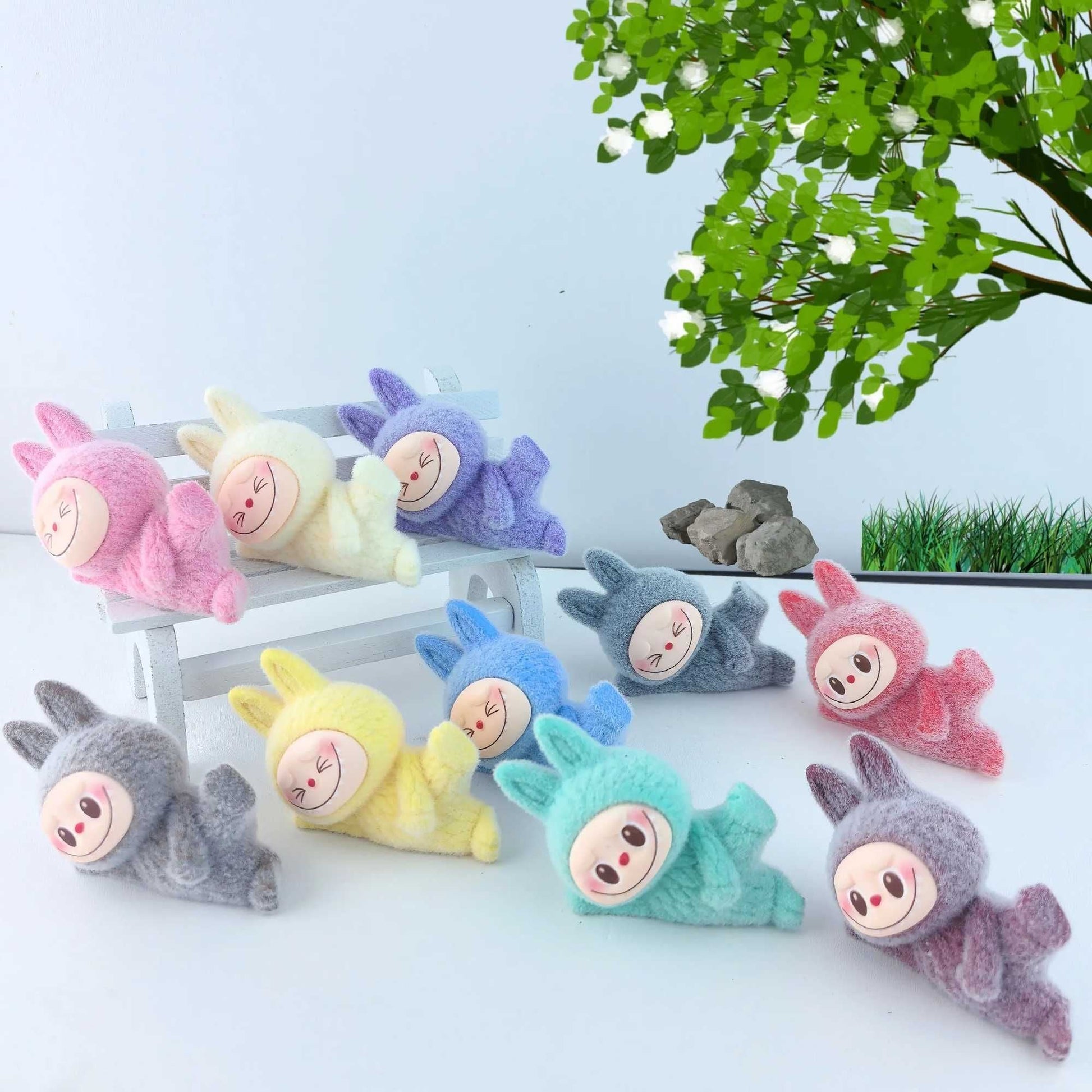 Labubu The Monsters Blind Box Set â€“ 12 Mini Anime Figures | Cute Collectible Dolls | 7cm