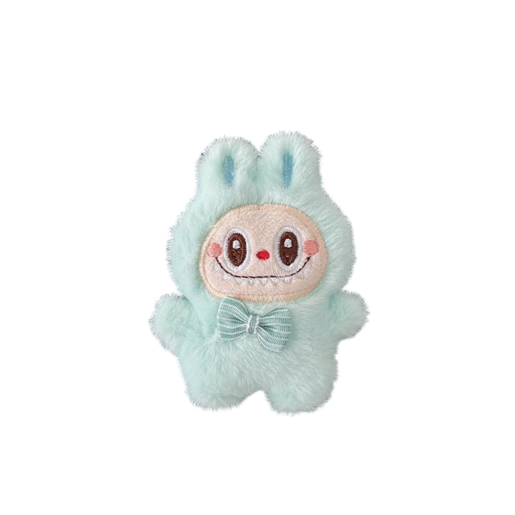 Labubu Plush Keychain â€“ Cute Cartoon Bag Charm Blue