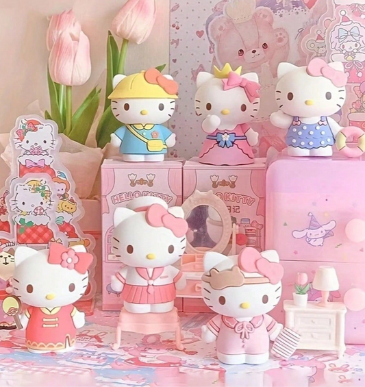 Hello Kitty Mini Doll Figures