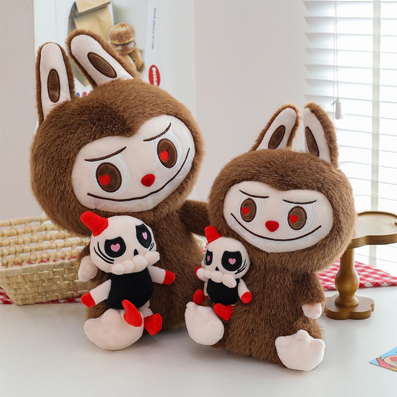 Plush Labubu Stuffed Toy with Tycoco 35cm - 80cm | Cute Soft Plush Doll