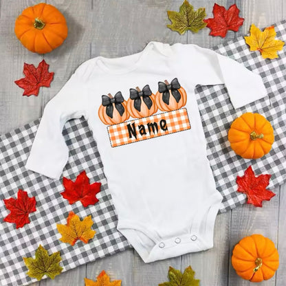 Baby Custom Halloween Bodysuit Personalised (Age 3M-24M)