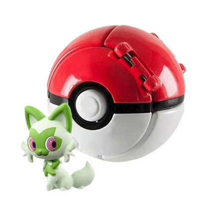 Pokémon Surprise Flipping Pet Ball | Pokémon Figure | Collectible Toy Multicolor Z