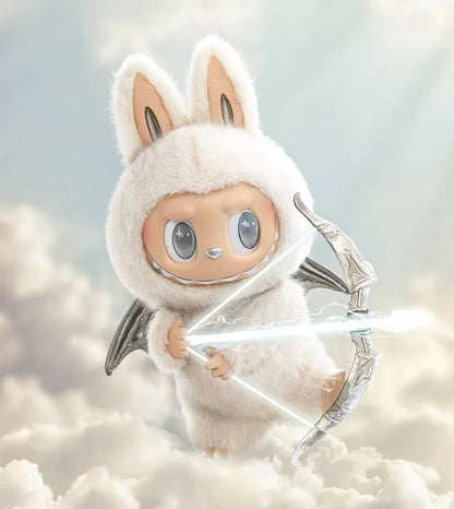 The Monsters Large Labubu Zimomo Angel in Clouds Vinyl Face Doll â€“ 58cm Designer Collectible