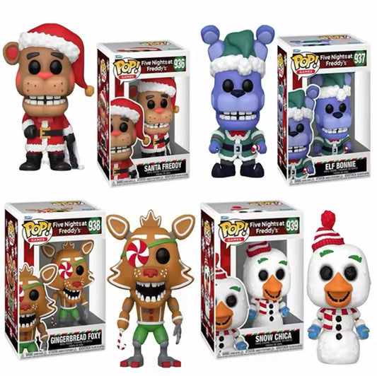 Five Nights At Freddy’s Christmas Figurines - 10cm