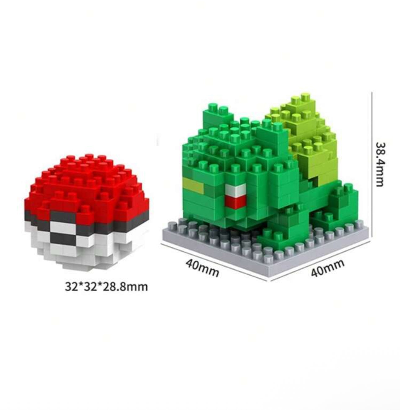 Pokémon Mini Building Blocks Figures – Pikachu, Charizard, Togepi, Cubone & More | Anime Brick Toys for Kids