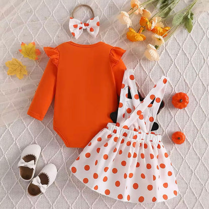 Baby Girls Ghost Halloween Bodysuit & Dress Costume (Age Newborn - 24M)
