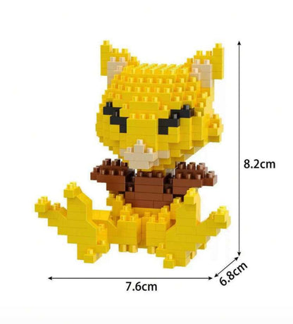 Pokémon Mini Building Blocks Figures – Pikachu, Charizard, Togepi, Cubone & More | Anime Brick Toys for Kids