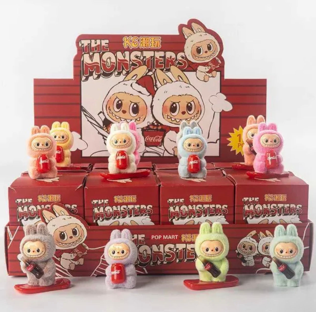 Labubu The Monsters Blind Box Set â€“ 12 Mini Anime Figures | Cute Collectible Dolls | 7cm Multicolor 12 Pack Cola Series