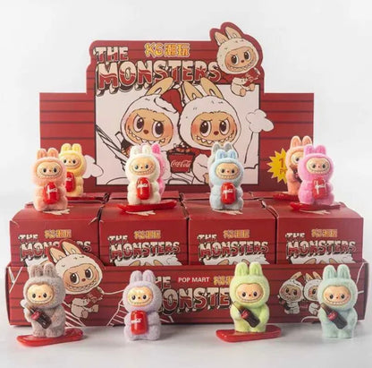 Labubu The Monsters Blind Box Set â€“ 12 Mini Anime Figures | Cute Collectible Dolls | 7cm Multicolor 12 Pack Cola Series