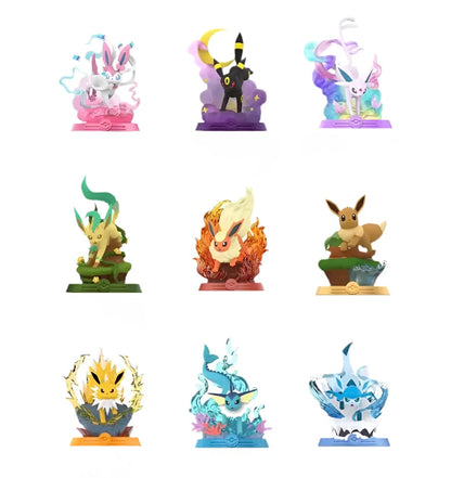 Eeveelution Figures Pokémon Eevee 10-13cm 9 Piece
