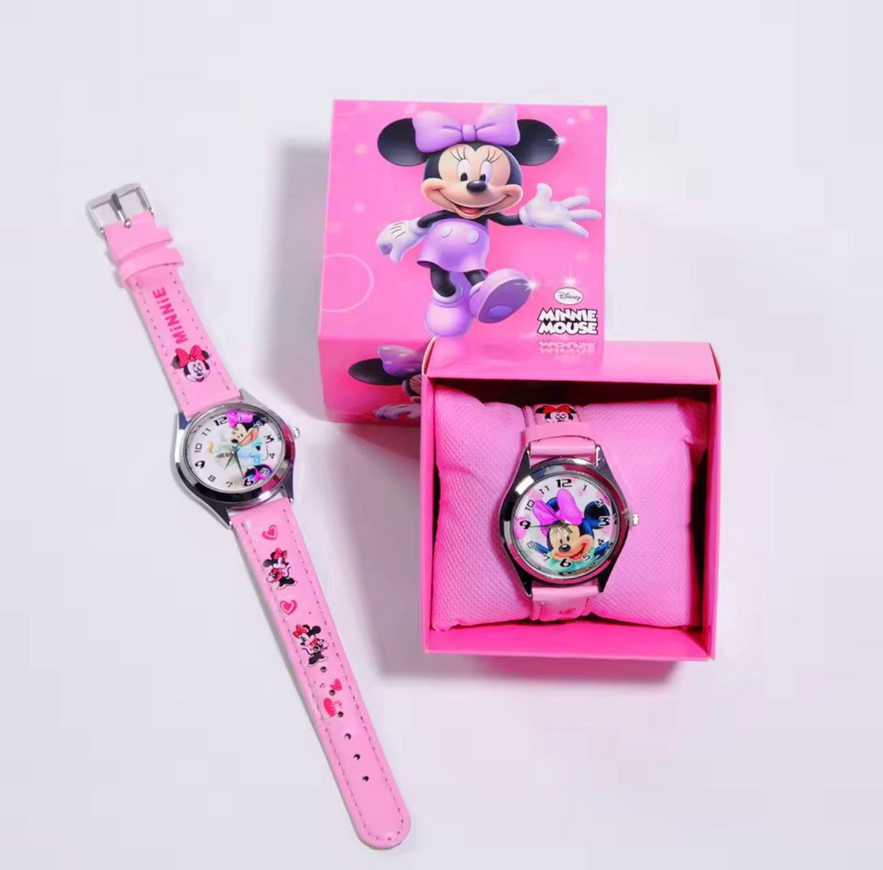 Children’s Character Watch & Gift Box Set – Disney, Marvel, Hello Kitty, LOL Surprise | Assorted Styles | Ages 3+ Multi Frozen