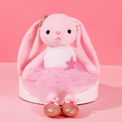 Plush Long Eared Ballerina Stuffed Toy - 35-39cm CC046 39cm