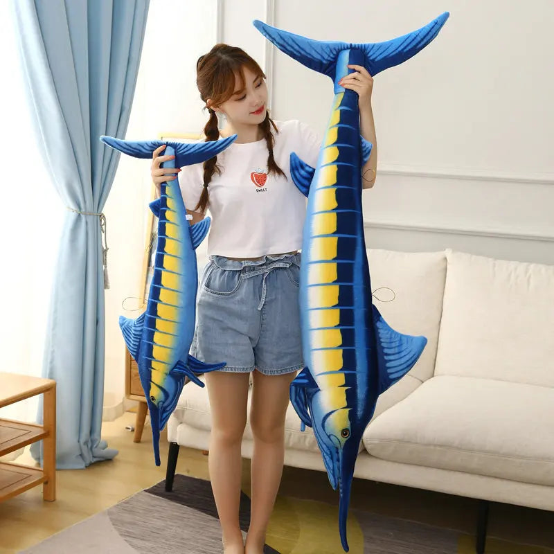 Plush Simulation Fish Stuffed Toy 60/100/140cm