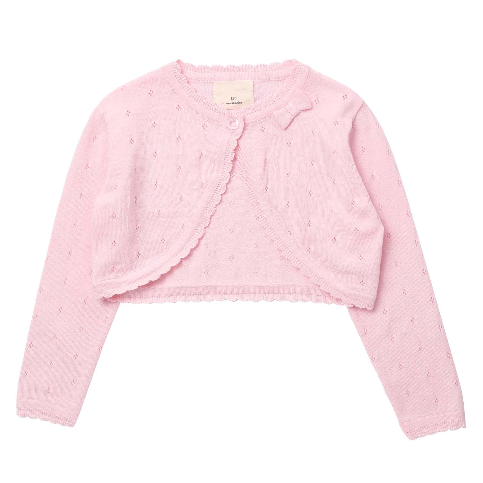 Girls Knitted Shrug Cardigan (Age 24M-13YRS)