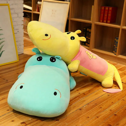 Plush Huge Cute Hippo Stuffed Pillow Toy - 60-150cm