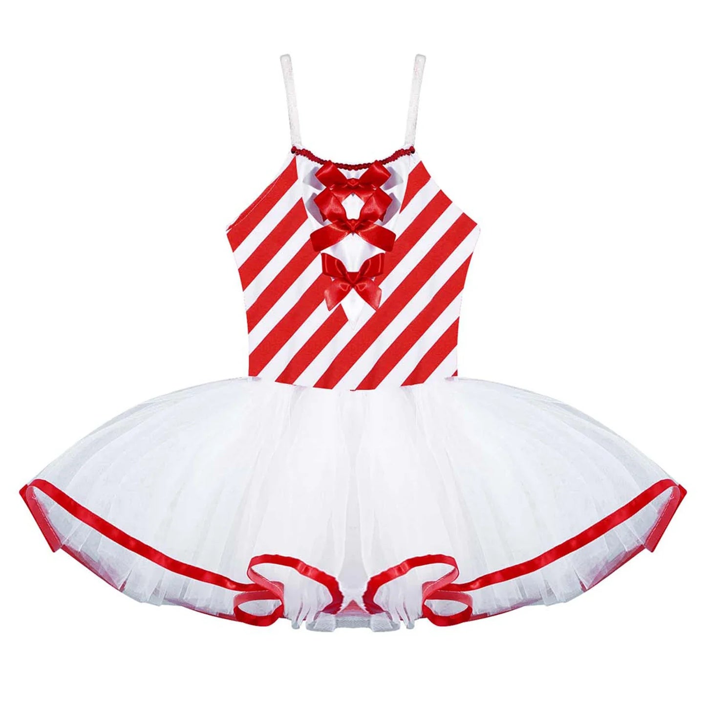 Girls Ballerina Fairy Prom Leotard Dress (Age 4-14 YRS)