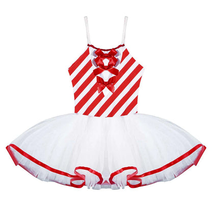 Girls Ballerina Fairy Prom Leotard Dress (Age 4-14 YRS)