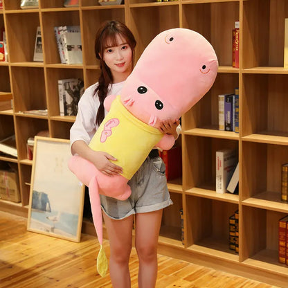 Plush Huge Cute Hippo Stuffed Pillow Toy - 60-150cm