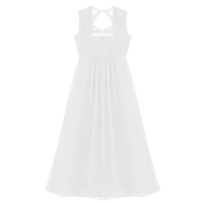 Girls Floaty Chiffon Maxi Dress (Age 4-14 Years)