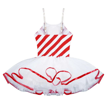 Girls Ballerina Fairy Prom Leotard Dress (Age 4-14 YRS)