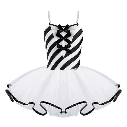 Girls Ballerina Fairy Prom Leotard Dress (Age 4-14 YRS)