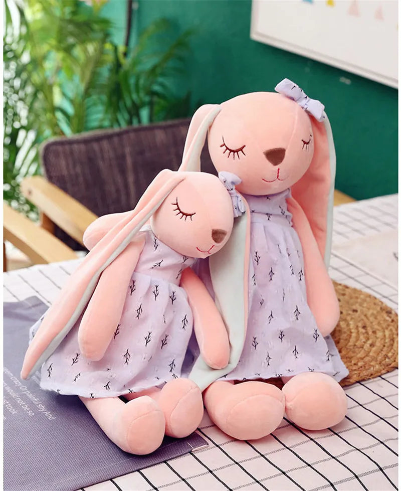 Plush Long Eared Ballerina Stuffed Toy - 35-39cm