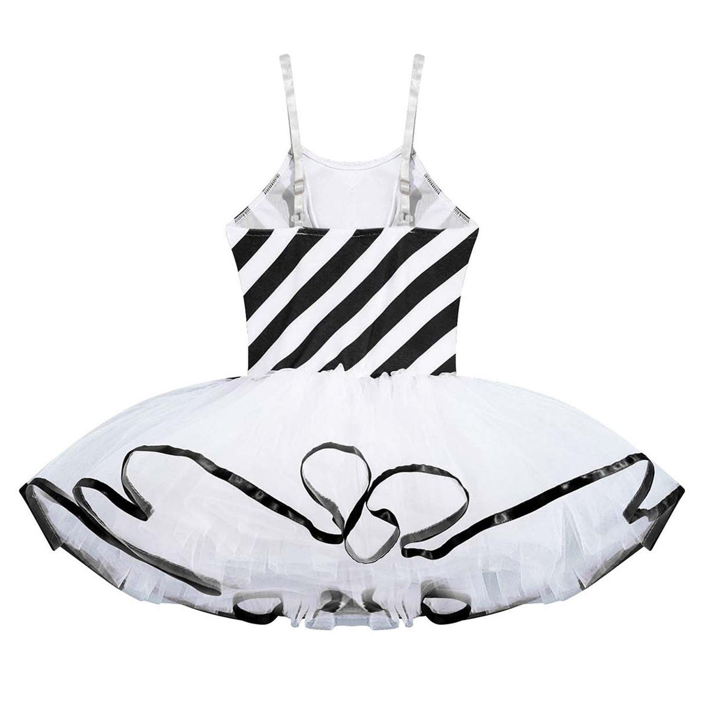 Girls Ballerina Fairy Prom Leotard Dress (Age 4-14 YRS)