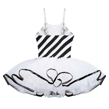 Girls Ballerina Fairy Prom Leotard Dress (Age 4-14 YRS)