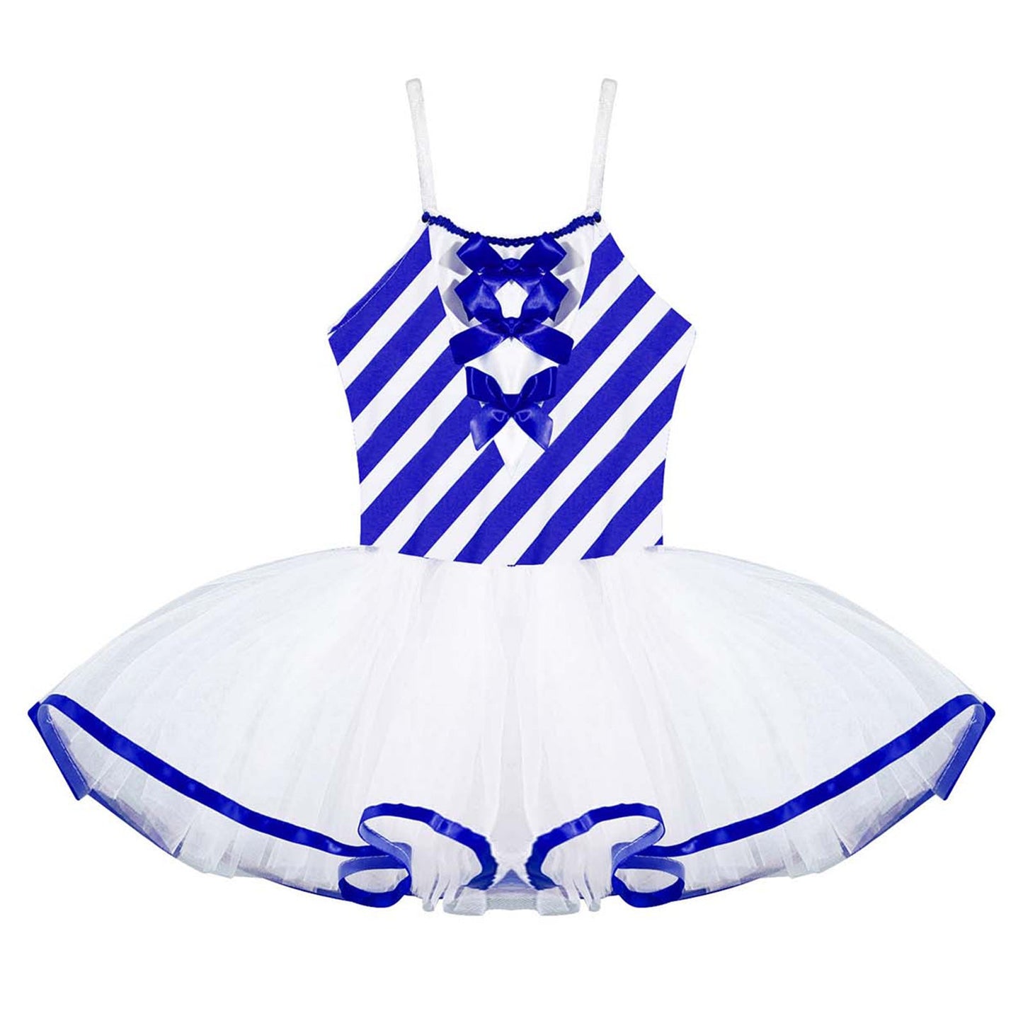 Girls Ballerina Fairy Prom Leotard Dress (Age 4-14 YRS)