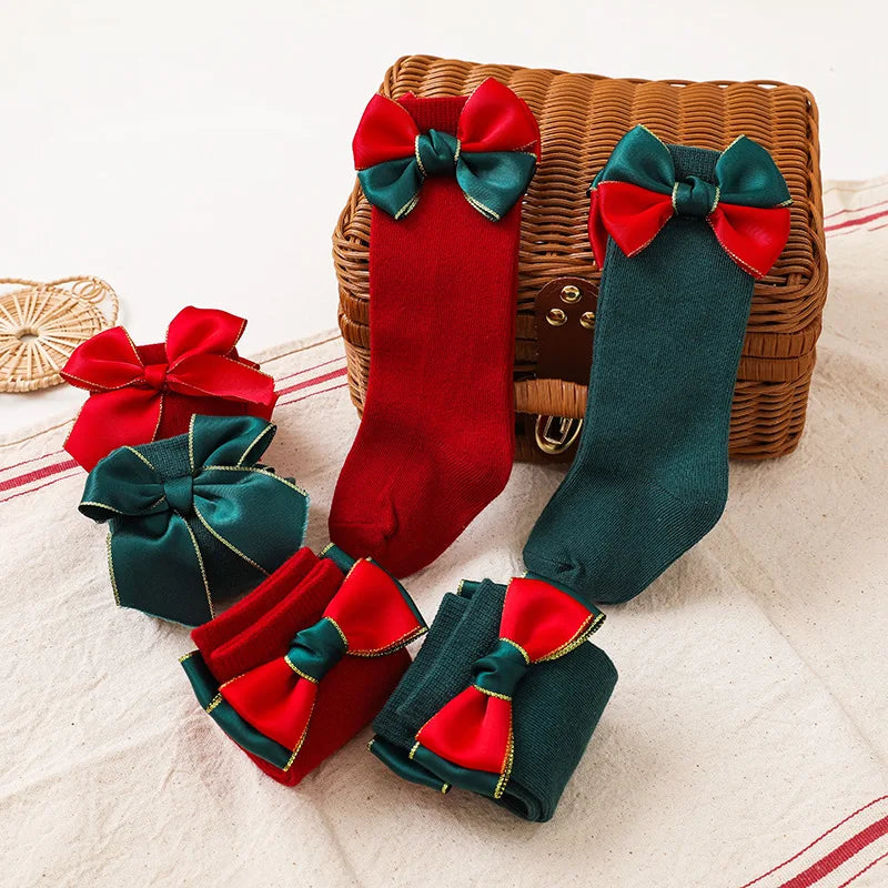 Baby Girls Christmas Socks (Age Newborn-5YEARS)