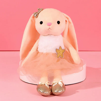 Plush Long Eared Ballerina Stuffed Toy - 35-39cm CC047 39cm