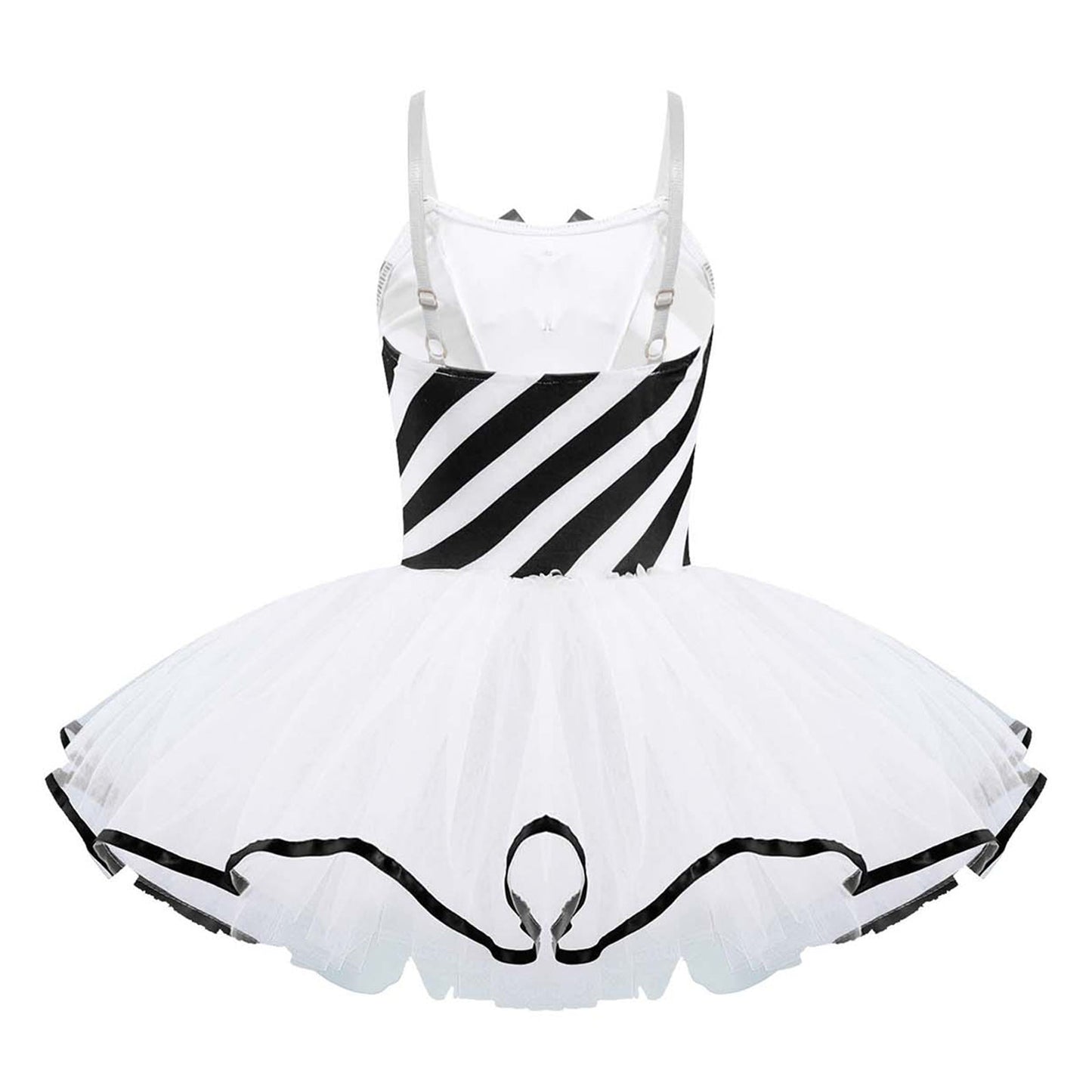 Girls Ballerina Fairy Prom Leotard Dress (Age 4-14 YRS)