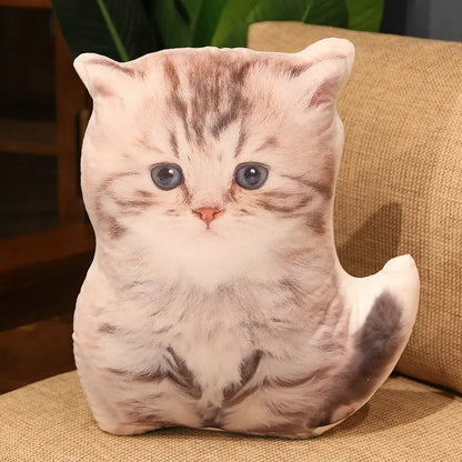 Plush Decorative Pillow British Shorthair Cat Stuffed Toy - 50CM
