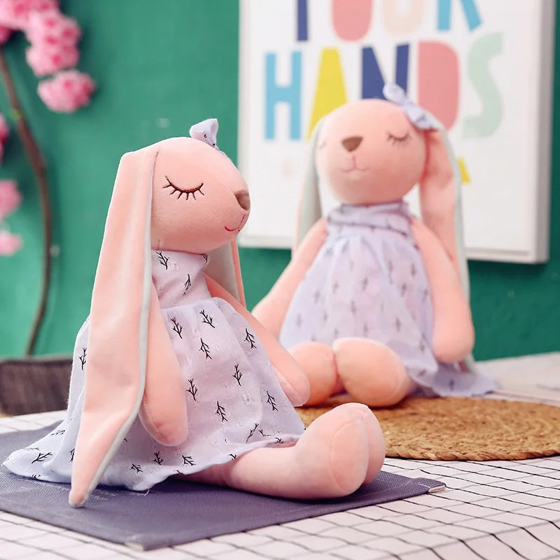 Plush Long Eared Ballerina Stuffed Toy - 35-39cm