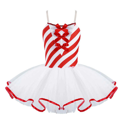Girls Ballerina Fairy Prom Leotard Dress (Age 4-14 YRS)