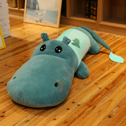 Plush Huge Cute Hippo Stuffed Pillow Toy - 60-150cm