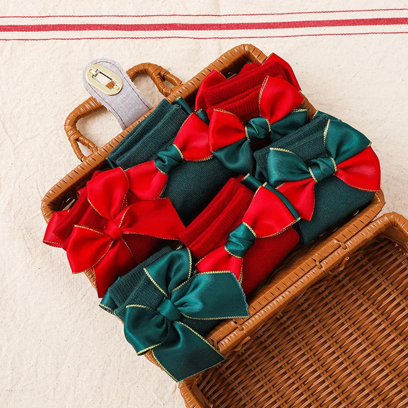 Baby Girls Christmas Socks (Age Newborn-5YEARS)