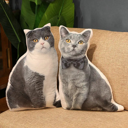 Plush Decorative Pillow British Shorthair Cat Stuffed Toy - 50CM