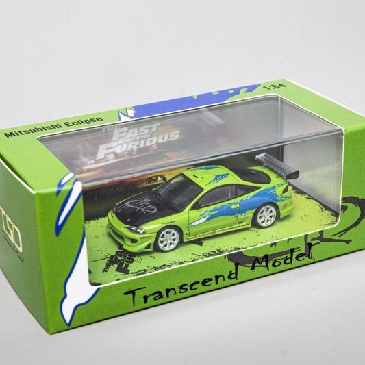 Transcend Model 1:64 Mitsubishi Eclipse Diecast Toy Car