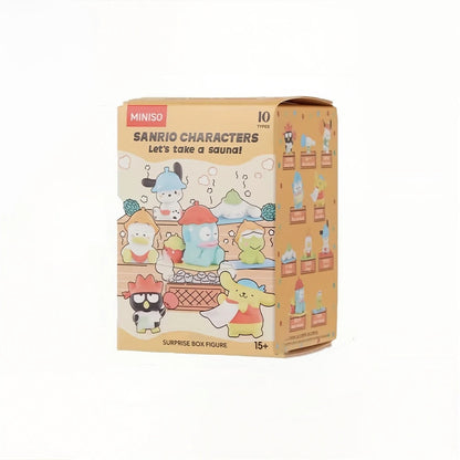 MINISO Sanrio Characters "Let's Take a Sauna!" Surprise Blind Box Figure