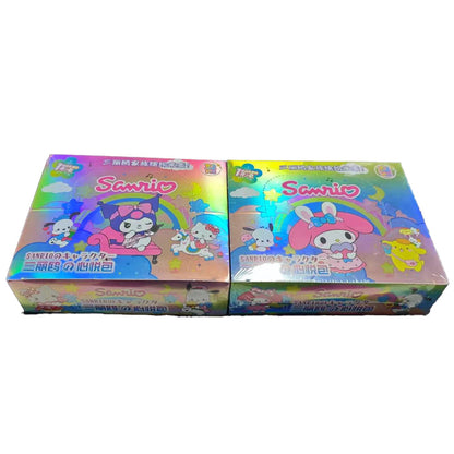 Sanrio Trading Cards Featuring Kuromi, Hello Kitty, and My Melody
