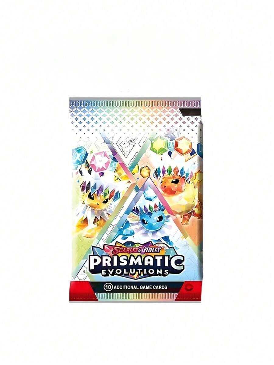 Pokémon TCG: Scarlet & Violet—Prismatic Evolutions Trading Cards Booster Bundle Multicolor Random 1 Pack