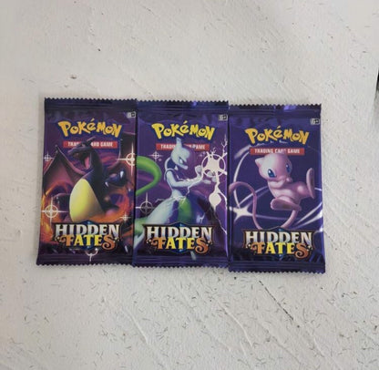 Pokémon Trading Card Game: Hidden Fates Booster Box Multicolor Hidden Fates - 3 Random