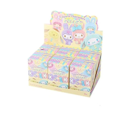 Sanrio Rabbit Series Blind Box – Kuromi, Melody, Yugui Dog & More 6 pcs 1 set