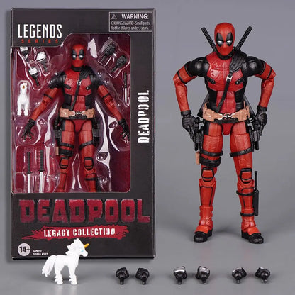 Deadpool & Wolverine Action Figure X-Men Movable Joints Toy