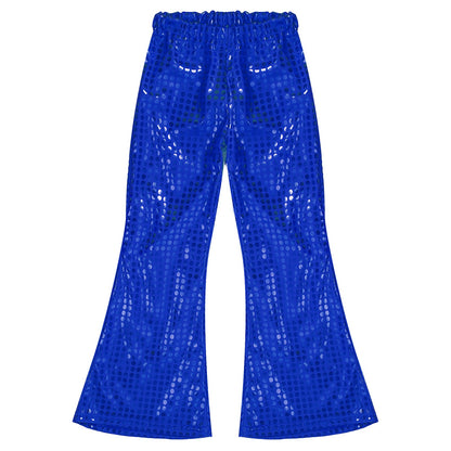 Kids Sequin Flared Trousers (Age 24M-16YRS)